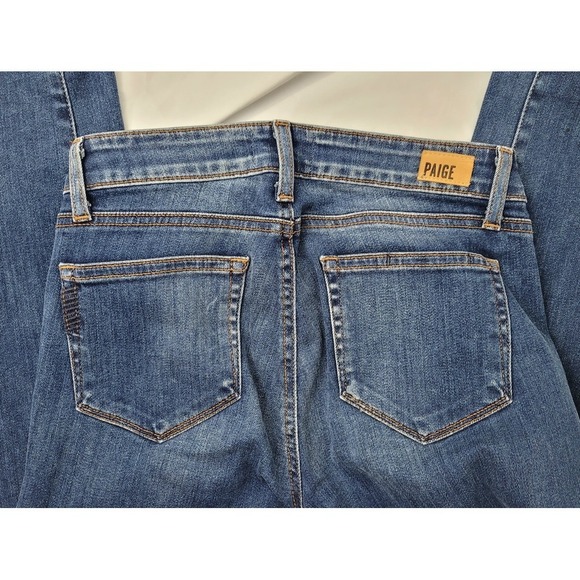 PAIGE Denim Jeans Womens Verdugo Ultra Skinny Stretch Denim Mid Rise Size 26 - Picture 4 of 8